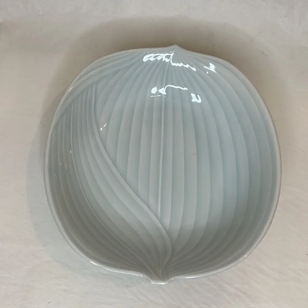 Porcelain China Plate Bowl Dish Texture Leaf Sea Stripe Chinese Japanese Caldron